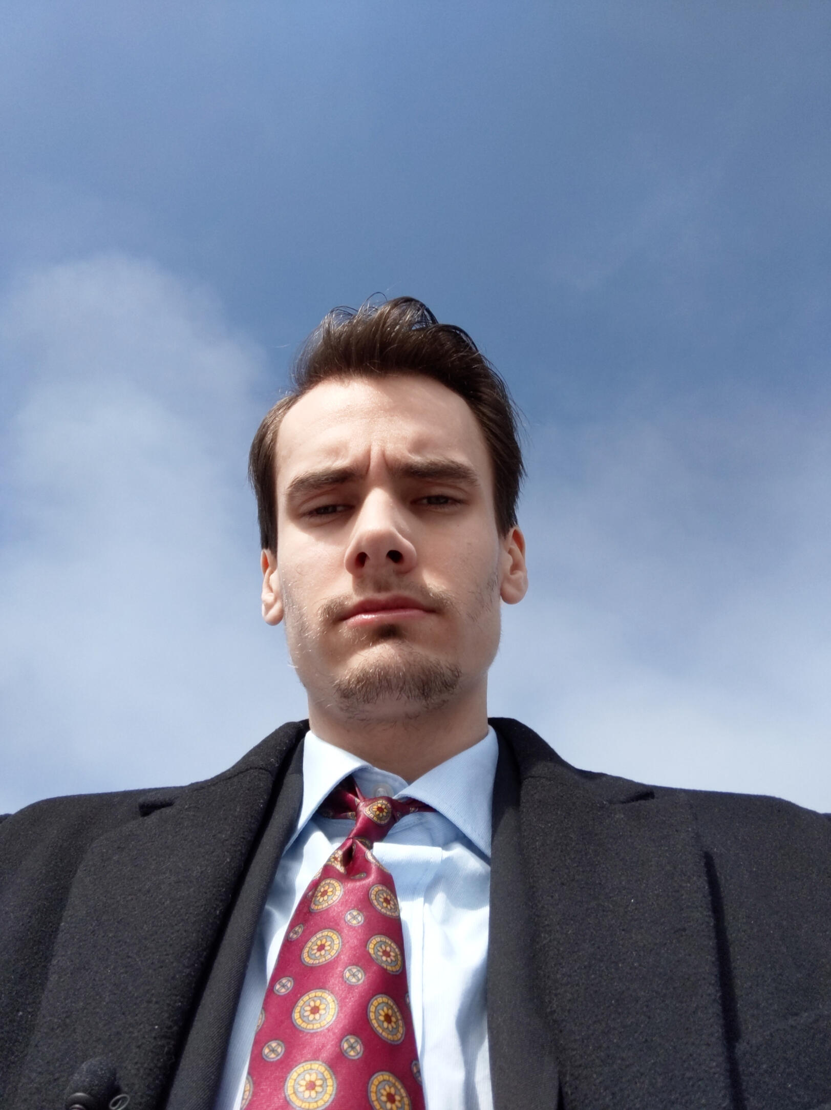 En lätt selfie