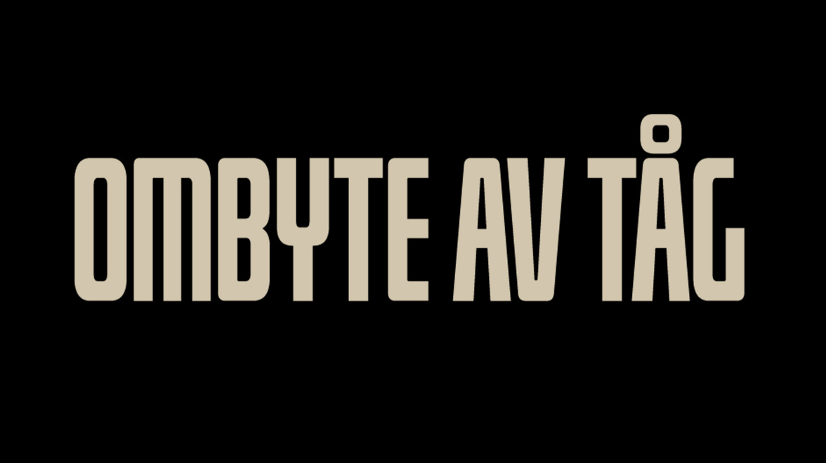 Ombyte av Tåg